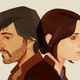 Cassian and Jyn from Rogue One